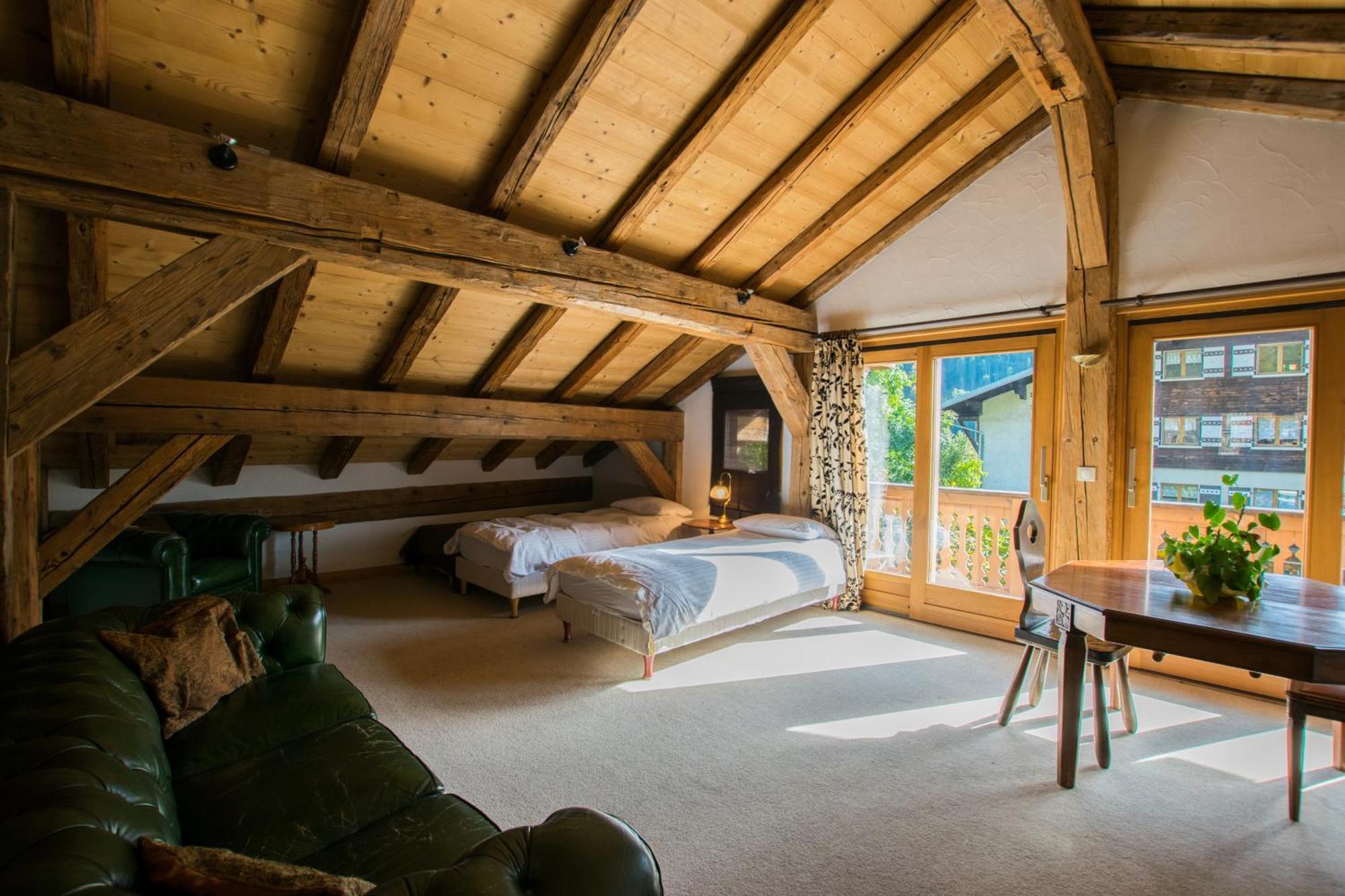 La Ferme Du Chateau Abondance Buitenkant foto